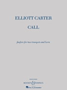 Call by Carter Elliott for Brass Trio