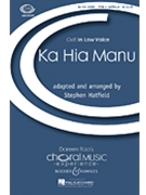 Ka Hia Manu (Many Birds) by - Hatfield Stephen - for TTBB a cappella