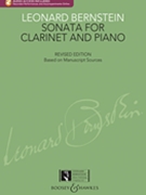 Sonata - Revised Edition -- Includes Cd by Bernstein Leonard - Walters and Levy - for Clarinet Solo