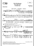 Three Village Scenes For Female Voice Choral Score: 4 Or 8 Female Voices/chamber Orch by Bartok Bela for SSAA