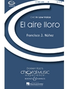 El Aire Lloro by Nunez Francisco J for TB Sec and Piano