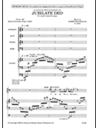 Jubilate Deo by MacMillan James for SATB and Organ
