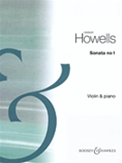 Sonata No. 1 by Howells Herbert for