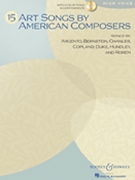 15 Art Songs By American Composers by Various for High Voice (Book and CD)