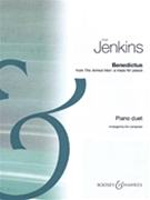 Benedictus by Jenkins Karl for 1 Piano 4 Hands