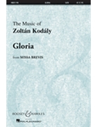 Gloria From Missa Brevis by Kodaly Zoltan for SATB and Organ