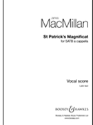 St. Patrick's Magnificat by MacMillan James for SATB
