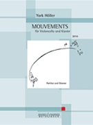 Mouvement (movement) Cell And Piano Score & Parts by for Cello Part