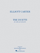 Tre Duetti by Carter Elliott for Score