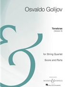 Tenebrae (Version II) by Osvaldo Golijov for Score and Parts