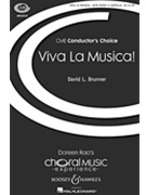 Viva La Musica by Brunner David for SATB