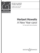 A New Year Carol by Howells Herbert for 2-Part