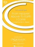 From Heaven Above To Earth I Come by Bach Johann Sebastian - Hopson Hal H - for Unison