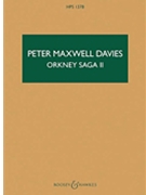 Orkney Saga II by Davies Peter Maxwell for Study Score