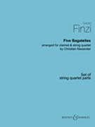 Five Bagatelles by Finzi Gerald - Alexander Christian - for Parts