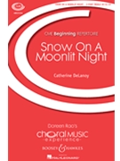 Snow on a Moonlit Night by - DeLanoy Catherine - for 2-Part