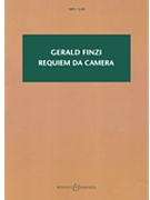 Requiem da Camera by Finzi Gerald for Study Score