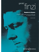 Requiem da Camera by Finzi Gerald for Vocal Scor
