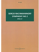 Symphony No. 2 Op. 27 by Rachmaninoff Sergei for Study Score