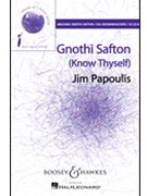 Gnothi Safton (Know Thyself) by Papoulis Jim for SSA