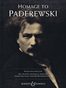 Hommage to Paderewski by Various Ignacy Jan Paderewski for Piano