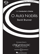 O Aula Nobilis by Brunner David for SATB and Piano