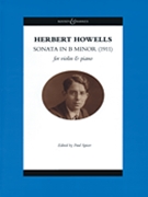 Violin Sonata in B Minor by Howells Herbert for Violin Soo