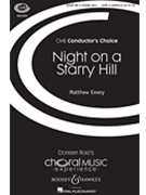 Night on a Starry Hill by Emery Matthew Marjorie Pickthall for SATB a cappella