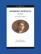 Elegy by Howells Herbert for Viola Solo