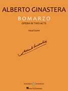 Bomarzo - Vocal Score by Ginastera Alberto for