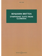 Symphonic Suite From gloriana Op. 53 Study Score Hps1532 by Britten Benjamin for Study Score