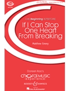 If I Can Stop One Heart from Breaking by Emery Matthew Emily Dickinson for Unison and Piano