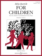 For Children Complete Volumes 1 & 2 by Bartok Bela for Piano