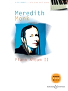Meredith Monk - Piano Album II by Monk Meredith for 2 Piano