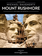 Mount Rushmore by Daugherty Michael for SATB divisi and Piano