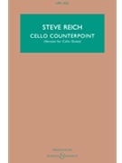 Cello Counterpoint by Reich Steve for Study Score