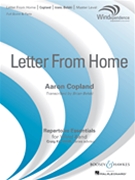 Letter from Home by Copland Aaron - Belski Brian - for Concert Band