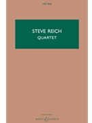 Quartet for 2 Vibraphones and 2 Pianos - Study Score by Reich Steve for Study Score