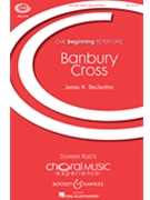 Banbury Cross by DesJardins James M Trad English Rhyme for SA and Piano