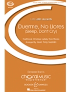 Duerme No Llores - Sleep Don't Cry by - Guzman Juan Tony - for SA/Guitar (Trad Xmas Mexican)