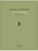 City Noir - Full Score by Adams John for Full Score