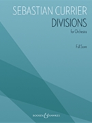 Divisions for Orchestra - Full Score by Currier Sebastian for Score