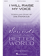 I Will Raise My Voice by Papoulis Jim for SA and Piano