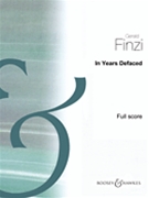 In Years Defaced by Finzi Gerald for Full Score