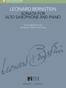 Sonata For Alto Saxophone And Piano by Bernstein Leonard for Score and Solo Part