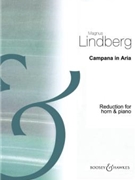 Campana in Aria by Lindberg Magnus for French Horn and Piano