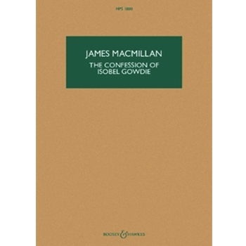 The Confession of Isobel Gowdie, HPS 1800 - New Corrected Edition Study Score
