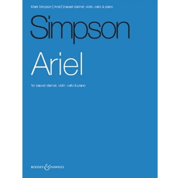Ariel - for Basset Clarinet, Violin, Cello, and Piano Score