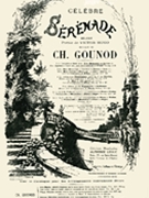 Serenade in F by Gounod Charles for Mezzo-Soprano