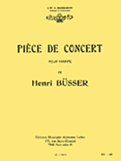 Piece De Concert by Busser Henri for